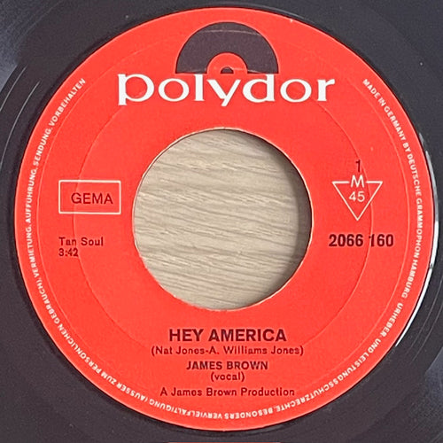 JAMES BROWN / HEY AMERICA (7