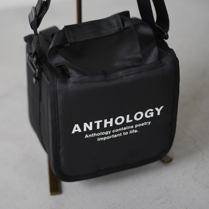 ANTHOLOGY (アンソロジー) / 7inch record bag (black) DJバッグ 7