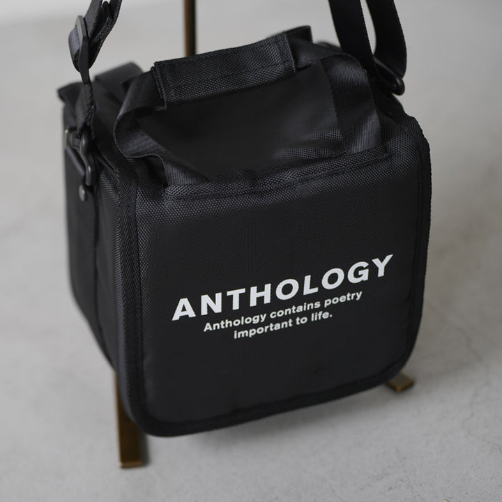 ANTHOLOGY (アンソロジー) / 7inch record bag (black) DJバッグ 7