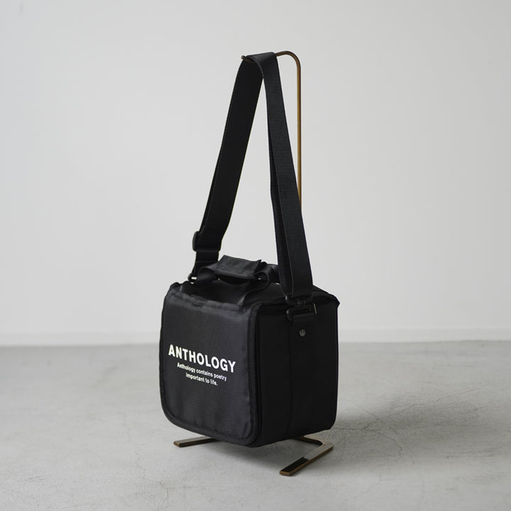 いぬぅ レコードバック　7インチ、12インチ ANTHOLOGY (アンソロジー) / 7inch record bag (black) DJバッグ 7