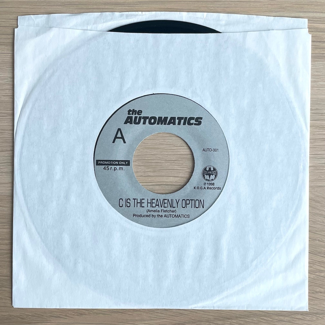 THE AUTOMATICS / C IS THE HEAVENLY OPTION (7")