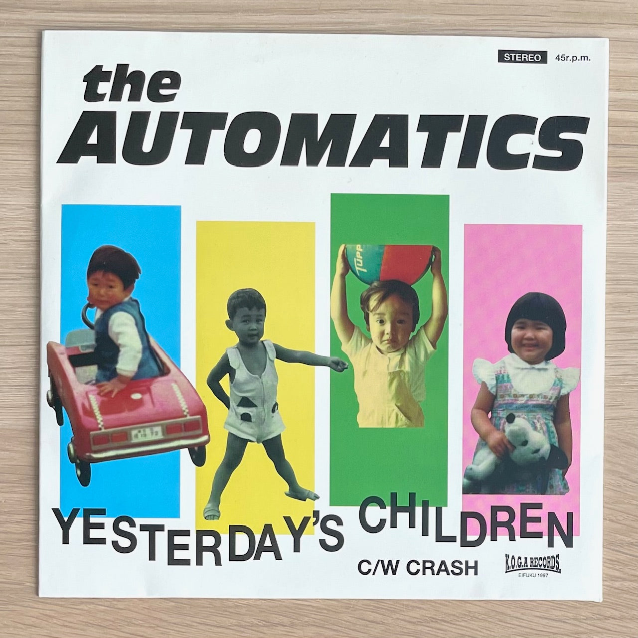 THE AUTOMATICS / YESTERDAY'S CHILDREN (7")