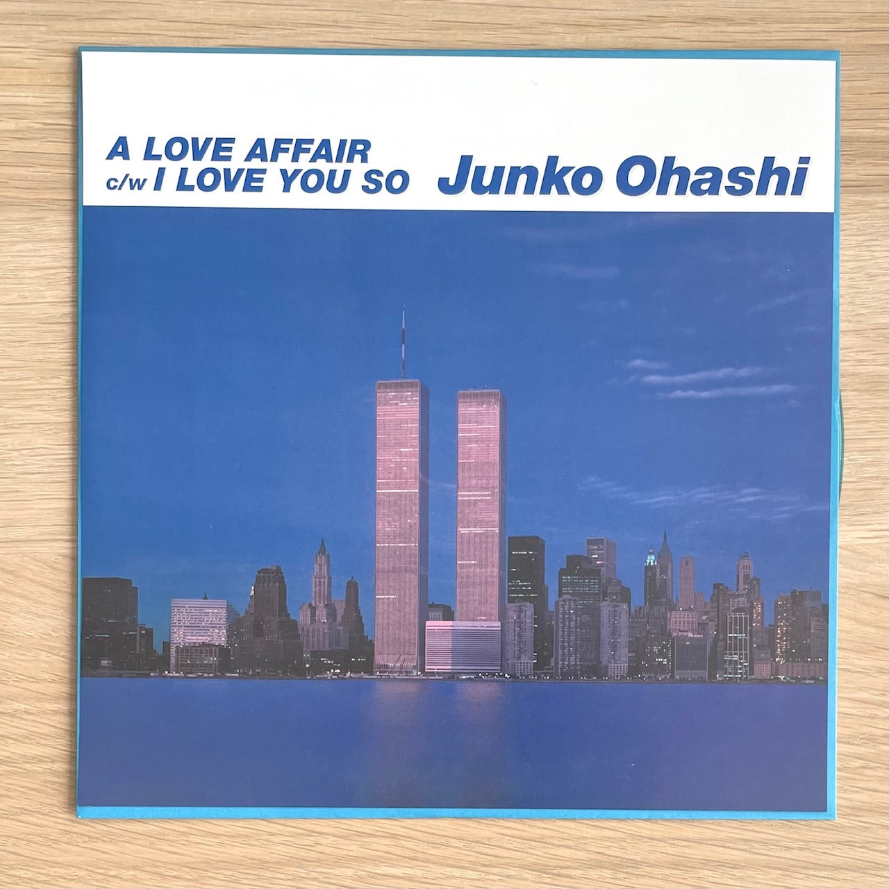 大橋純子 / A LOVE AFFAIR / I LOVE YOU SO (LTD / CLEAR SKYBLUE VINYL) (7")