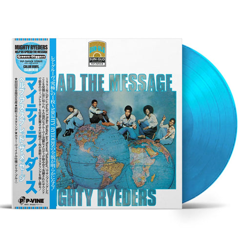 MIGHTY RYEDERS / HELP US SPREAD THE MESSAGE (LTD / CLEAR BLUE VINYL) (LP)