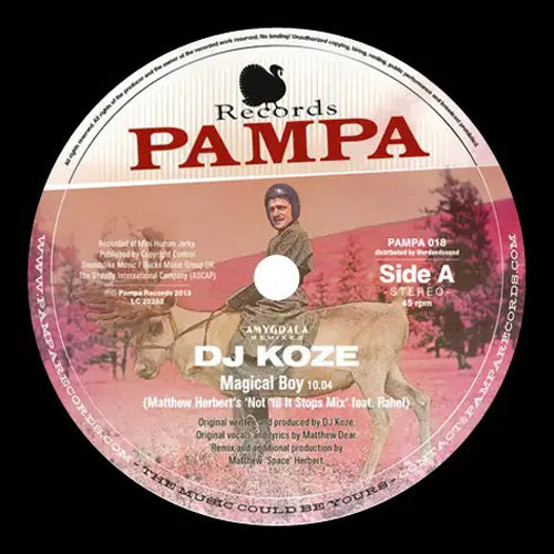 DJ KOZE / AMYGDALA REMIXES (12")