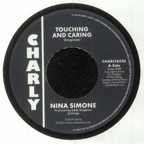 NINA SIMONE / TOUCHING AND CARING (7")