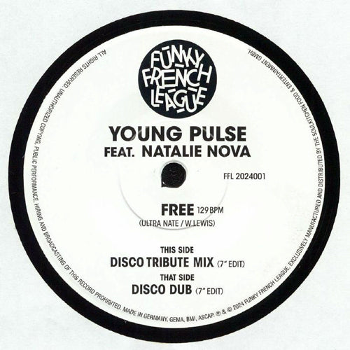 YOUNG PULSE feat NATHALIE NOVA / FREE (7")
