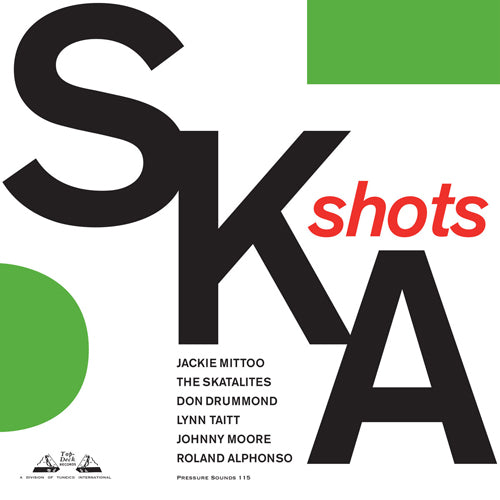 V.A. (THE SKATALITES, ROLAND ALPHONS, JACKIE MITTOO etc...) / SKA SHOTS (LP)