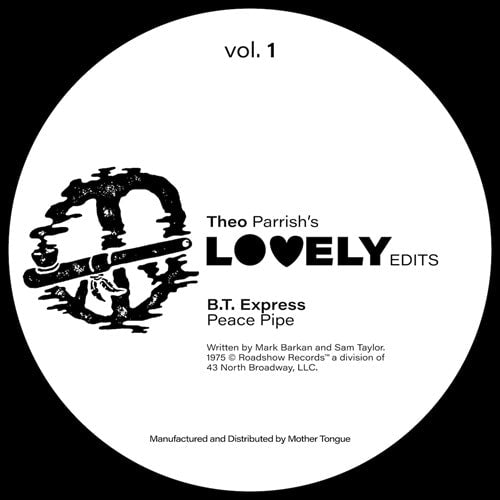 THEO PARRISH / THEO PARRISH'S LOVELY EDITS VOL. 1 (12")