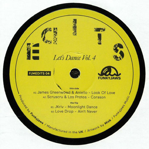 V.A. (JKRIV, LOVE DROP, JAMES GREENWOOD etc...) / LET'S DANCE VOL.4 (12")