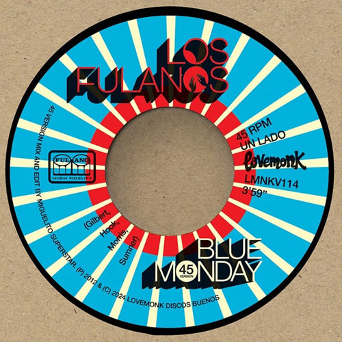 LOS FULANOS / BLUE MONDAY / WHY DON'T WE DO SOME BOOGALOO? (7")