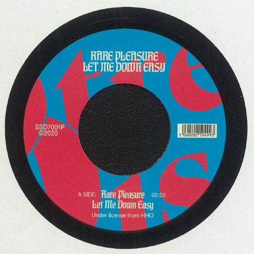 RARE PLEASURE / LET ME DOWN EASY (7")