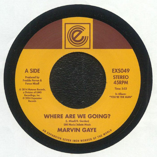 MARVIN GAYE / WHERE ARE WE GOING? / WOMAN OF THE WORLD (7")