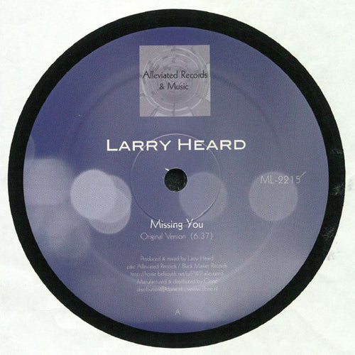 LARRY HEARD / MISSING YOU (12")