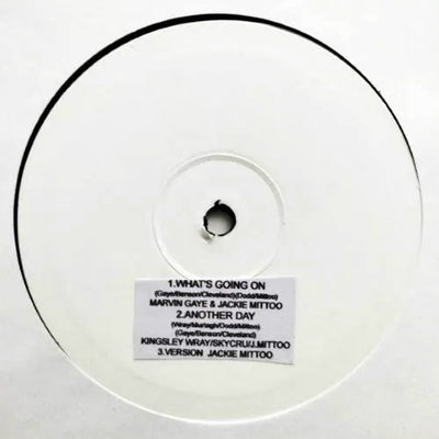 MARVIN GAYE & JACKIE MITTOO / WHAT'S GOING ON (10")