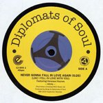 DIPLOMATS OF SOUL / NEVER GONNA FALL IN LOVE AGAIN (LIKE I FELL IN LOVE WITH YOU) (12")