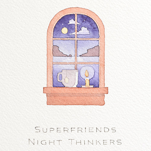 【SALE 20%オフ】【特典CD-R付き】SUPERFRIENDS / NIGHT THINKERS (MCD)