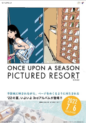 PICTURED RESORT / ONCE UPON A SEASON - POSTER (ポスター)