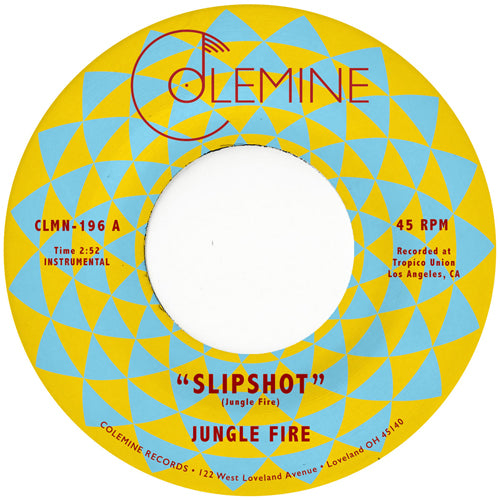 JUNGLE FIRE / SLIPSHOT / PICO UNION (LTD / TRANSPARENT RED VINYL) (7")