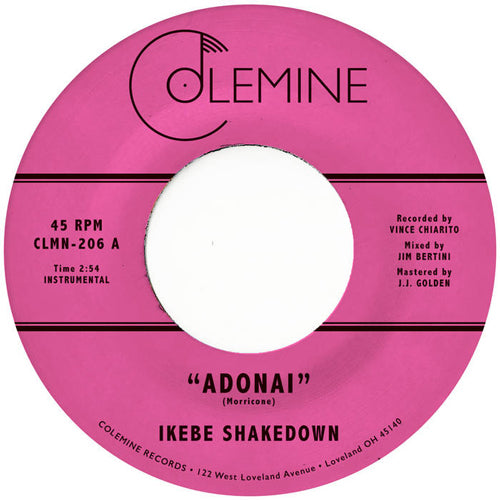 IKEBE SHAKEDOWN / ADONAI / WAITING FOR THE STORM (LTD / TRANSPARENT BLUE VINYL) (7")