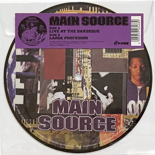MAIN SOURCE / LIVE AT THE BARBEQUE / LARGE PROFESSOR (7")